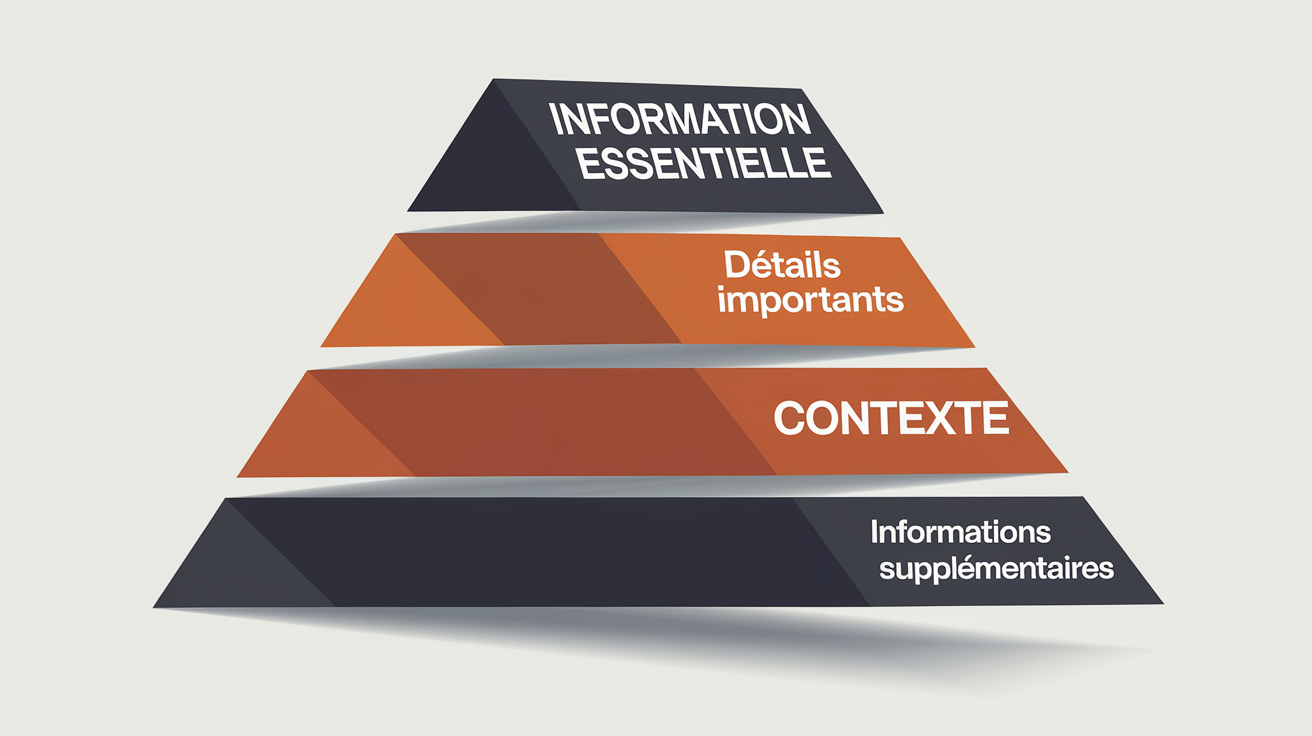 Qu’est-ce que la pyramide (ou entonnoir) inversée ?