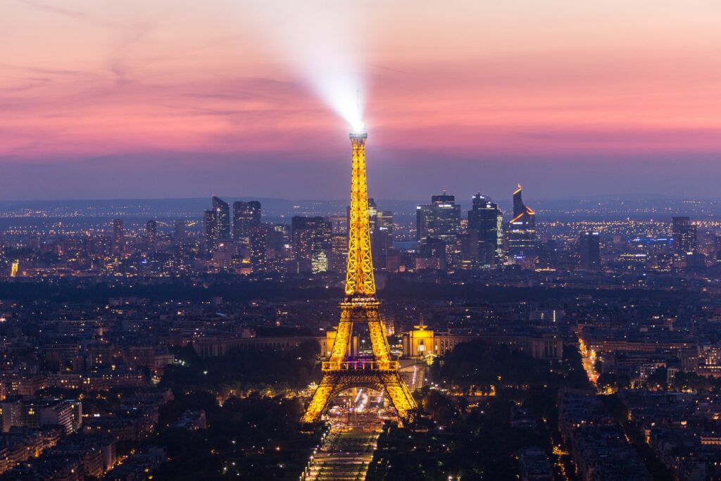 Photo de la tour Eiffel à Paris